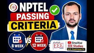 PASSING CRITERIA FOR THE NPTEL EXAMINATION  HOW TO GET THE CERTIFICATE