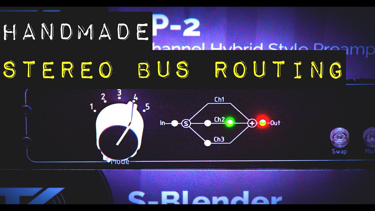 TKAudio Offers Handmade Routing and Flexibility to Your Stereo Bus