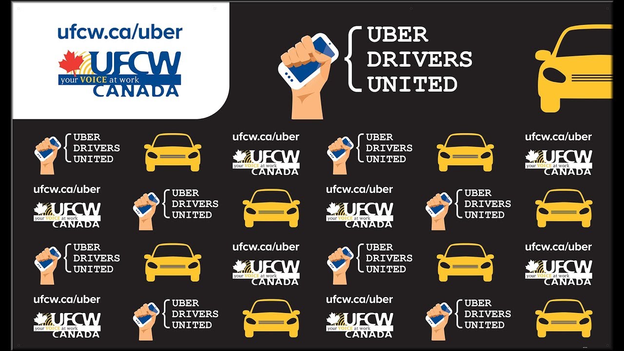 Toronto Uber drivers join UFCW Canada, calling for fair pay 