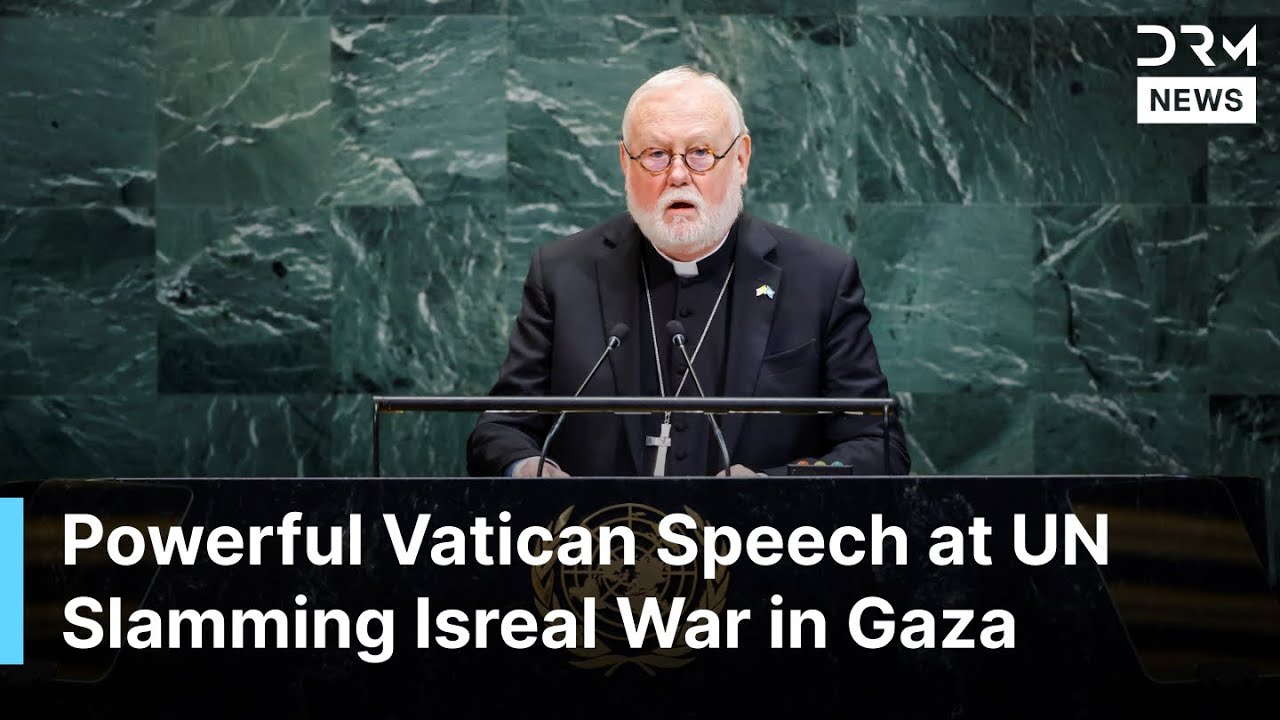Ватикан выступил с гневной речью в ООН: призвал к прекращению огня в секторе Газа и на Украине, к...