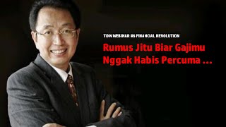 TDW : Financial Revolution Webinar #6 - "Aset Alokasi"