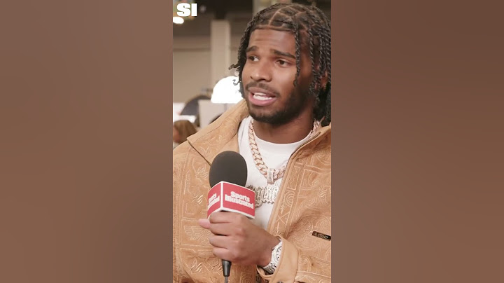 Shedeur Sanders feels like he'd be the best QB in the 2024 NFL draft 👀 #nfl
