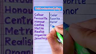 British vs American Spelling Made Easy