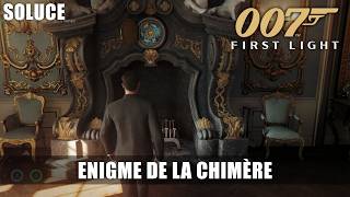 007 First Light : Solution de l'ENIGME DE LA CHIMÈRE (Cheminée de la Salle à Manger) Hotel