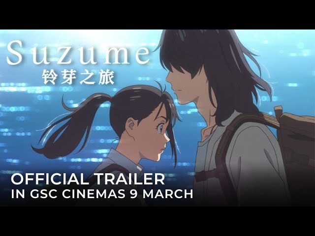 Suzume (2023), Trailer 4K Dublado