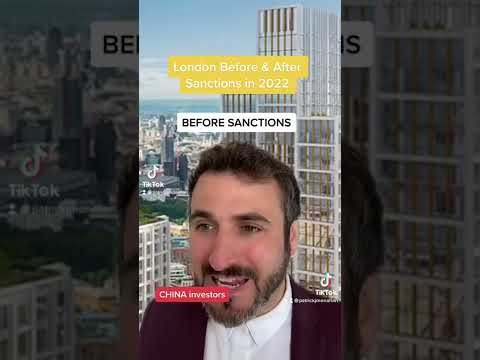 LONDON & UK: Before & after the sanctions in 2022 to stop oligarchs money & assets in UK.