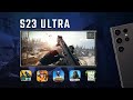 Samsung Galaxy S23 Ultra Gaming Test | Battle Royale Games | Warzone Mobile &amp; New State Mobile ...