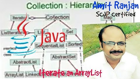 Traverse items from ArrayList | Java Collection #3 @AmitRanjan