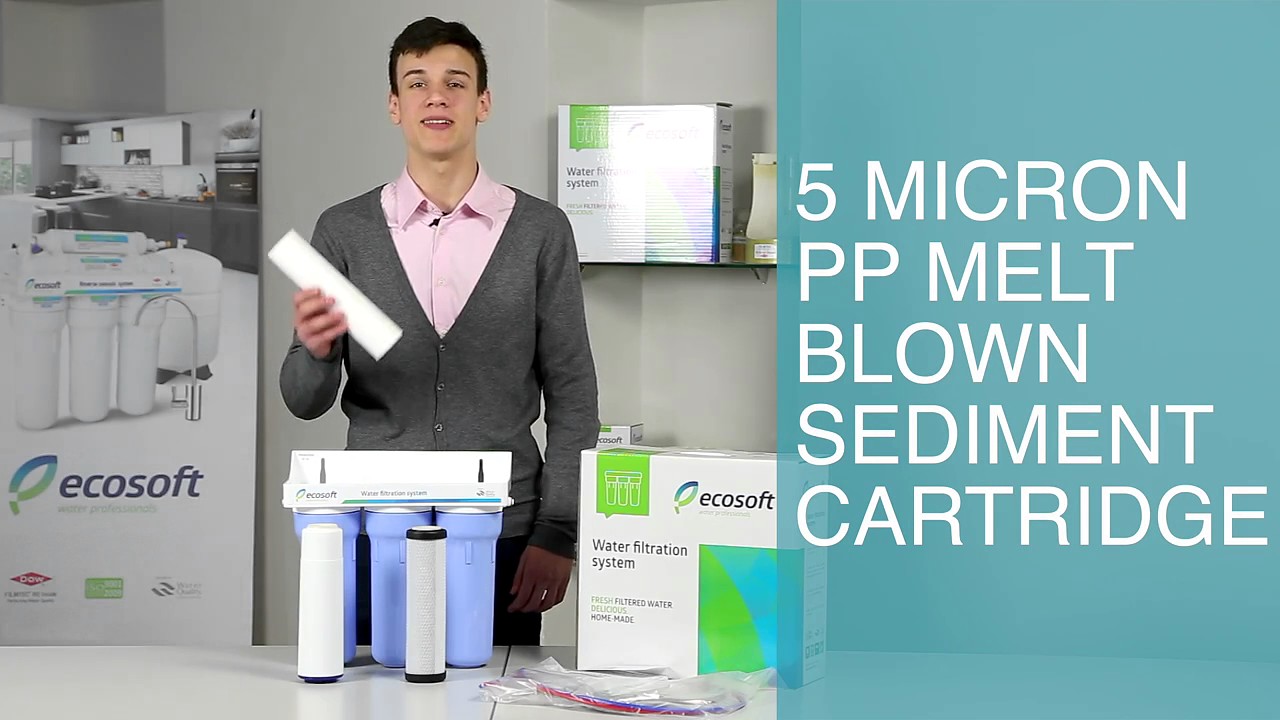 Тройная система очистки воды от Ecosoft