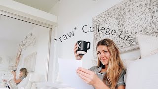 College Week in my Life: Studying, Stress, & Spring Term