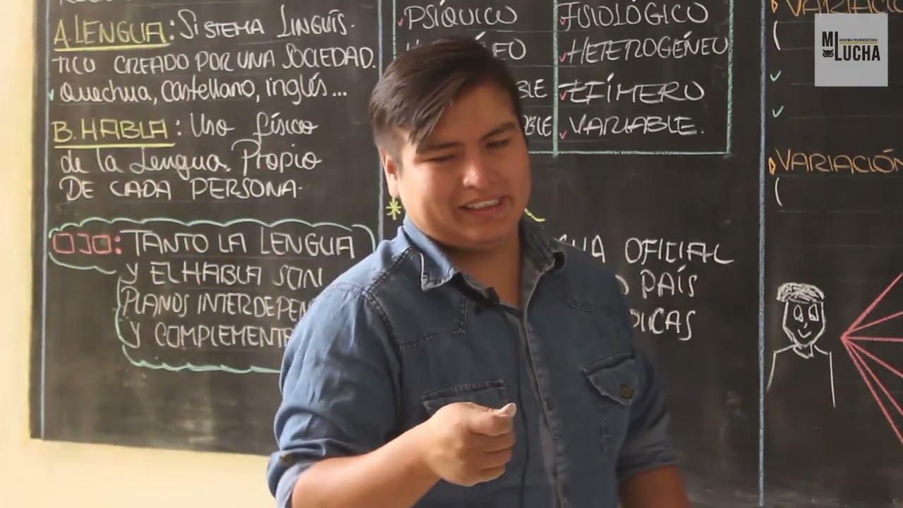 PLANOS DEL LENGUAJE - LENGUAJE