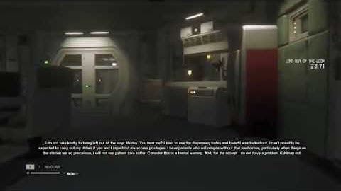Alien  Isolation Blind Let