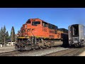 Eastbound BNSF Tanker passes Fraser, CO (WIP)