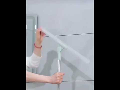 Швабра-сквідж для миття підлоги, вікон та кахлю MagicBroom, видео 1