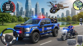 🚨 Police Simulator 3D - Bank Robbery Chase, Arresting Bullies & Protecting Senior Officer Missions screenshot 3