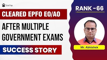 EPFO EO AO Exam Syllabus Preparation Sources, Interview Strategy & Guidance by Selected Toppers