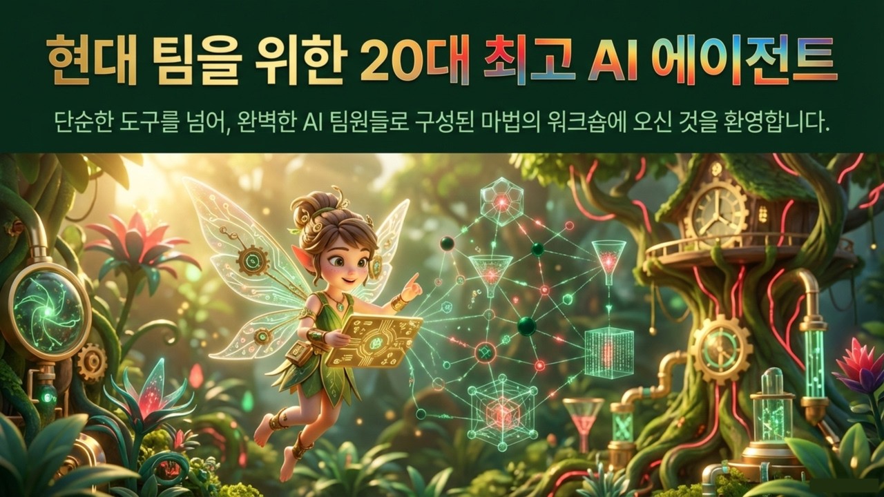 ⁣[Open Source] 일하는 방식의 대전환! 팀을 위한 AI 에이전트 생태계 완벽 가이드 | 챗봇을 넘어 스스로 일하는 AI 에이전트