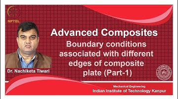 noc18-me58-Lec 29-Boundary Conditions Associated with Different Edges of Compoite Plate (Part - I)