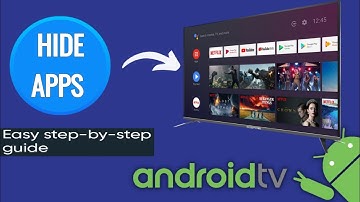 How to Enable and Disable Apps on Android TV | Remove Pre-installed Apps on Android LED TVs