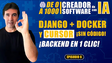 6 🧠 Crea una App Completa con IA: Backend Django Sin Saber Programar