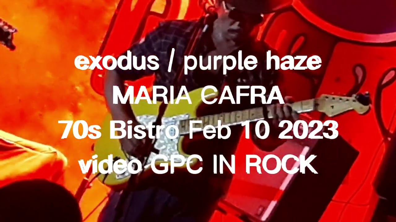 MARIA CAFRA "LIVE" 70s Bistro, QC Feb 10 2023,  no copyright infringement intended ...