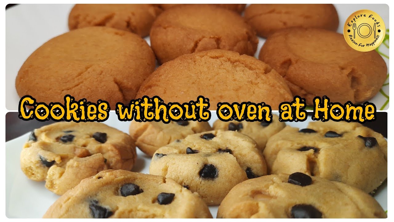Wheatflour Butter & Chocochip cookies Recipe Healthy Cookies without