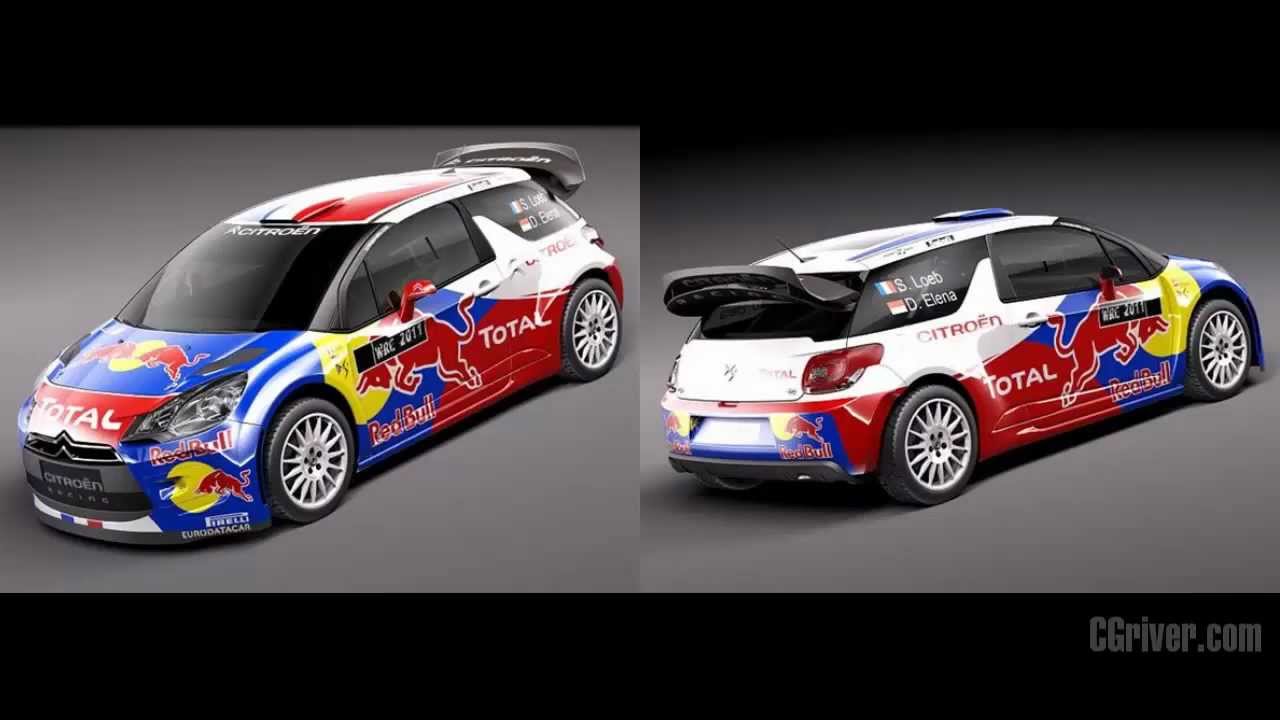 3D Model: Citroen DS3 WRC - CGriver.com