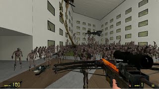 POV STALKER CONBINE AND STRIDER DROPSHIP BOTS  #gmod #experiaindiga