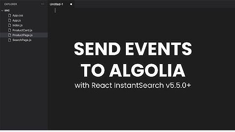 Send Insights API events with React InstantSearch