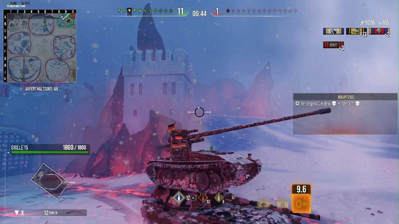 Grille 15 vs Krampus