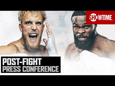 Jake Paul vs Tyron Woodley II - Official Post Fight Press Conference [LIVE]