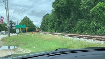 Csx a746 slowing down at Notasulga Alabama