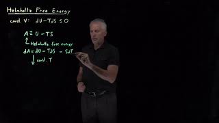 Helmholtz Free Energy