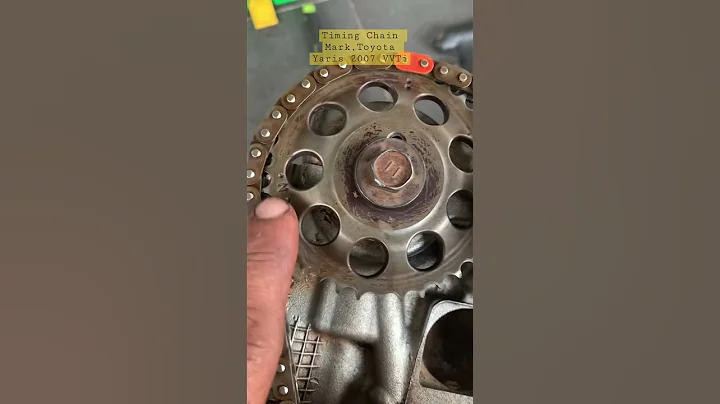 Timing Chain Mark, Toyota Yaris 2007 VVTi