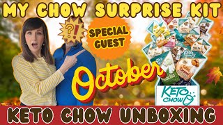 My Chow Surprise Kit | OCTOBER Keto Chow Unboxing With Guest!