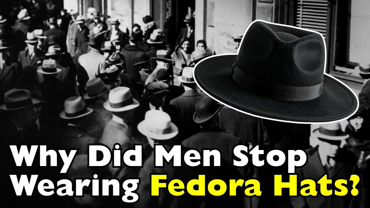 Почему шляпы-федоры больше не являются частью повседневной мужской одежды [ID0632]