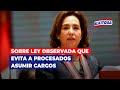🔴🔵Chiclayo: Elvia Barrios se pronuncia sobre ley observada que evita a procesados asumir cargos