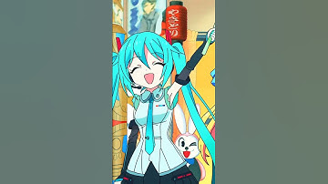 Hatsune Miku 🥰 Cute Moments 🥰 #hatsunemiku #shorts #anime #edit  #animetiktok