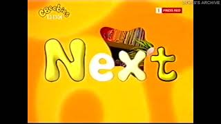Cbeebies Continuity 23Rd December 2002