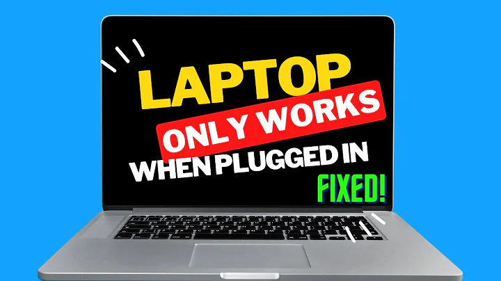 Laptop Only Works When Plugged In? Fix Your Battery Issues Now!