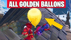 pop 10 golden balloons fortnite all locations season 7 week 9 challenge guide duration 2 16 - where are the balloons in fortnite season 7