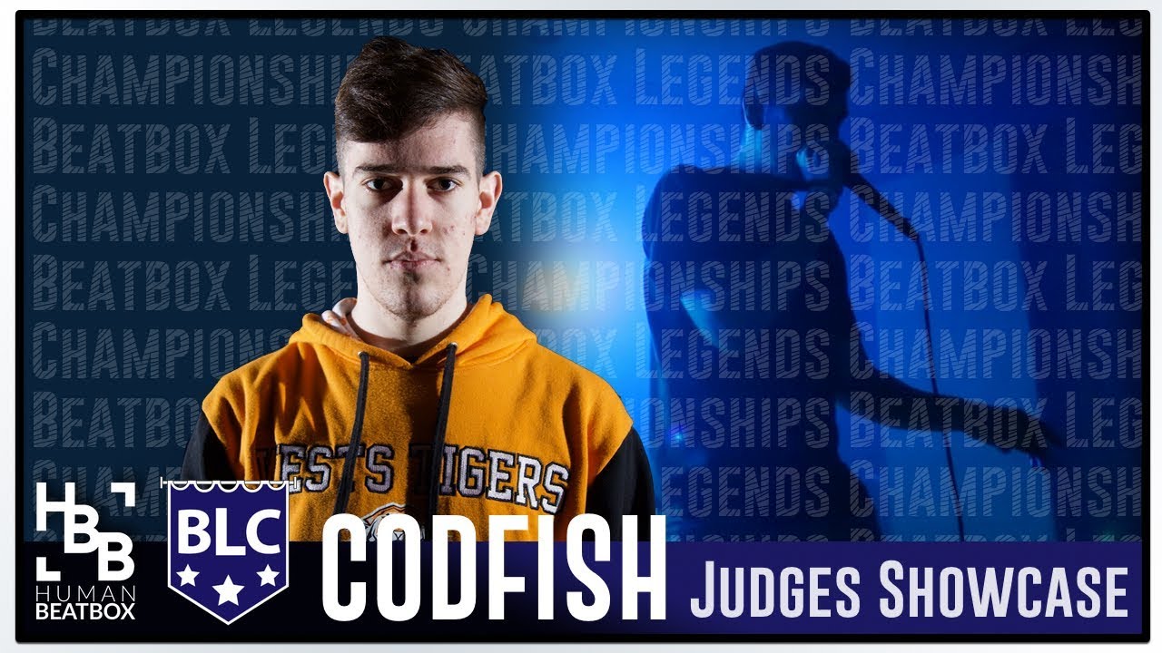 Codfish | Judges Showcase | Beatbox Legends Championships 2018 - YouTube