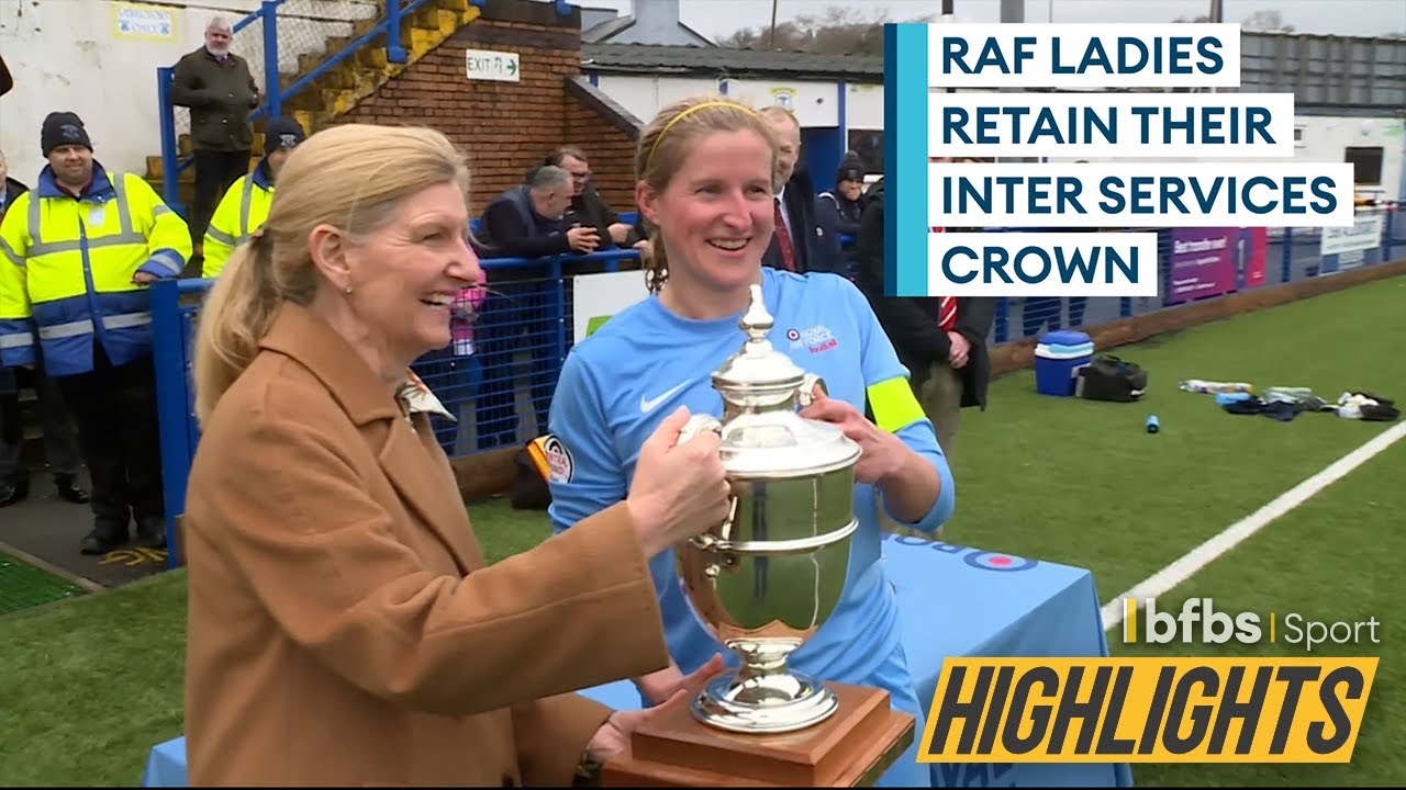 HIGHLIGHTS: Royal Air Force 4-1 British Army | Women's Football Inter Services