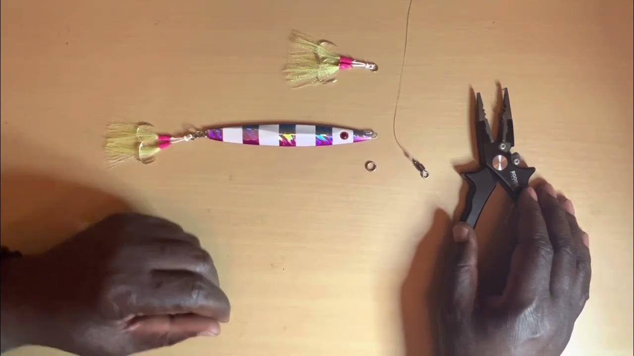 HOW TO RIG A SLOW PITCH JIG! YouTube