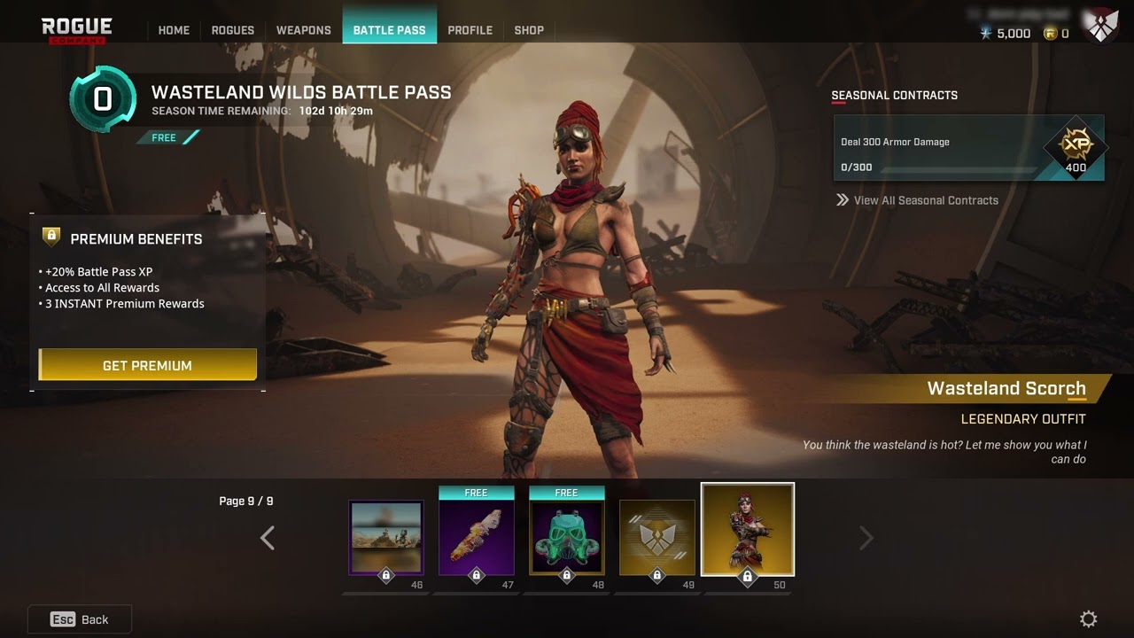 Rogue Company Wasteland Scorch Voice Lines