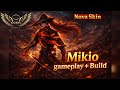 Mikio gameplay Build testando nova skin Heroes Evolved