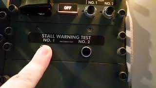 B737 Stall Warning Test NO1 and NO2