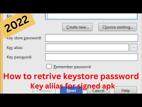 Wideo: Jak uzyskać aliasowy magazyn kluczy?