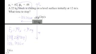 HTPIB04G Friction and Accel Example 2
