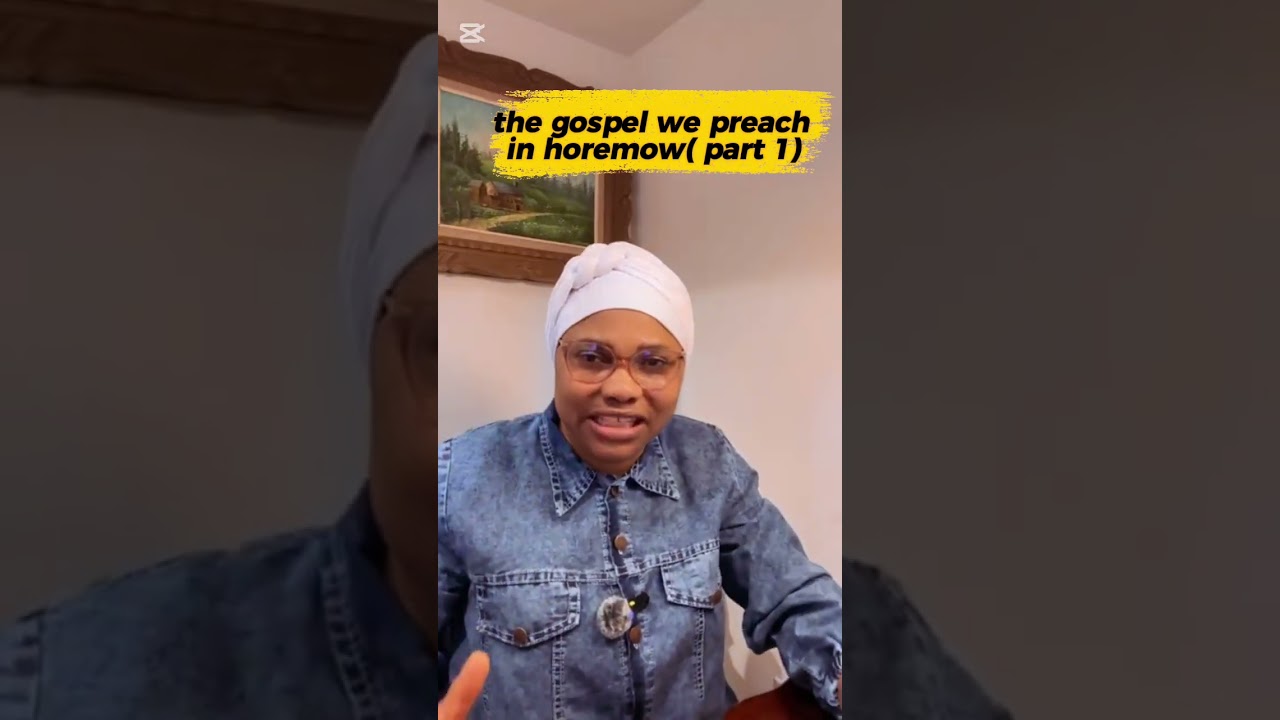 Учения, которые мы проповедуем в Хоремоу, — это то, что проповедовали Иисус и Его апостолы.